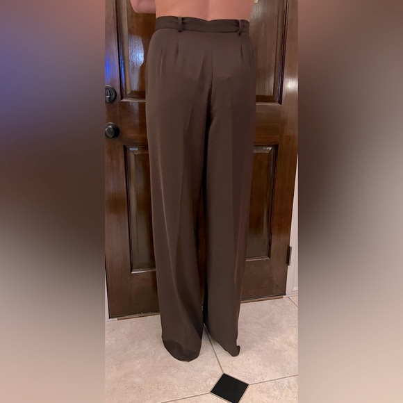 Blumarine brown wide leg trousers NWT - Picture 4 of 6